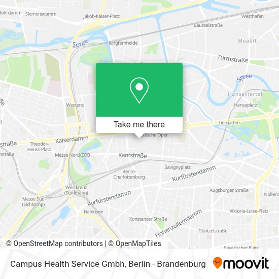 Campus Health Service Gmbh map