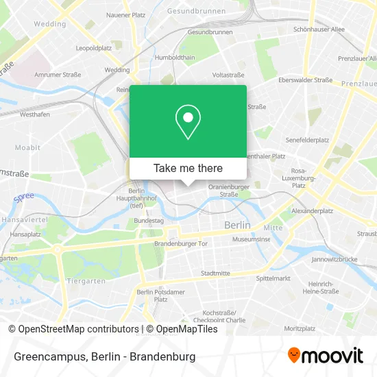 Greencampus map