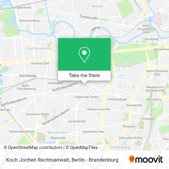 Koch Jochen Rechtsanwalt map