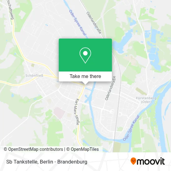 Sb Tankstelle map