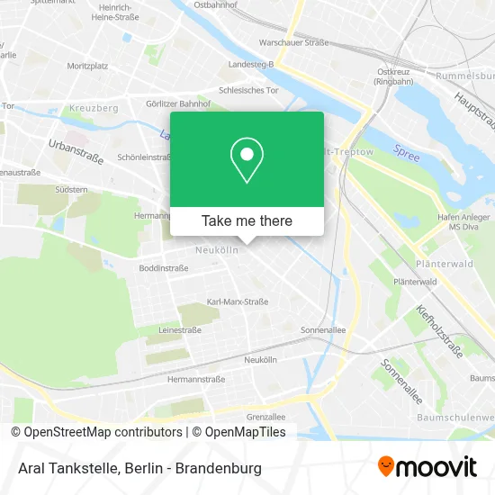 Aral Tankstelle map