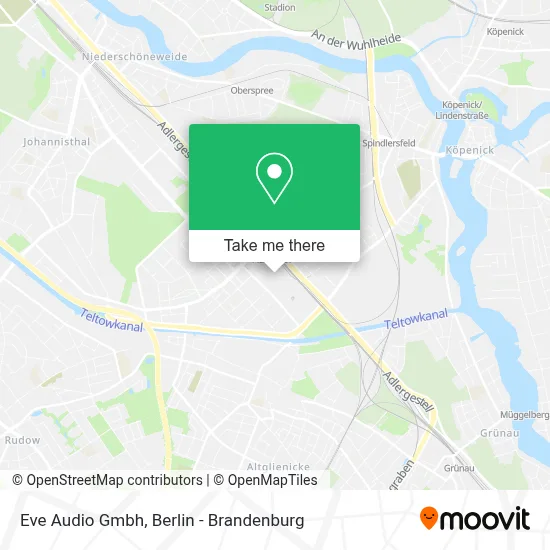 Eve Audio Gmbh map
