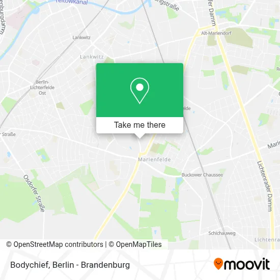 Bodychief map