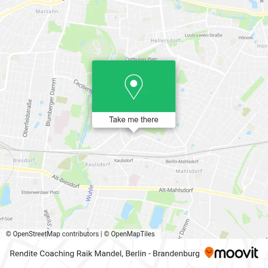 Rendite Coaching Raik Mandel map