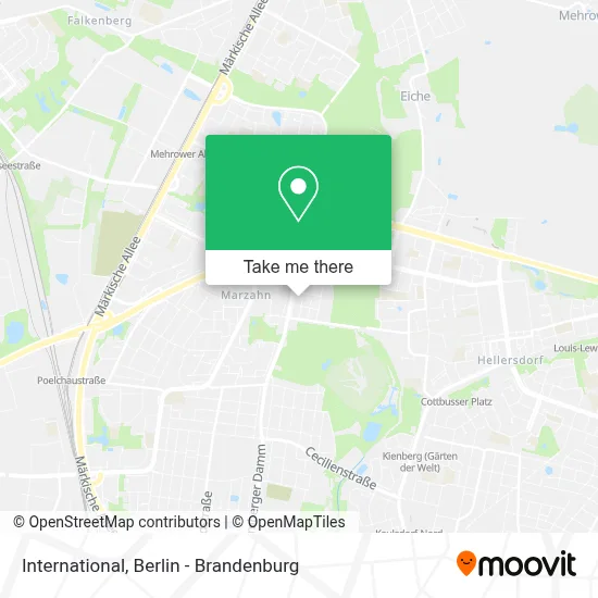 Internationale map