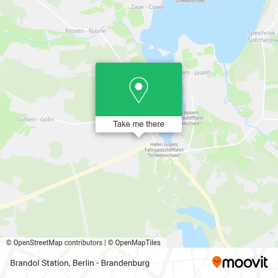 Brandol Station map