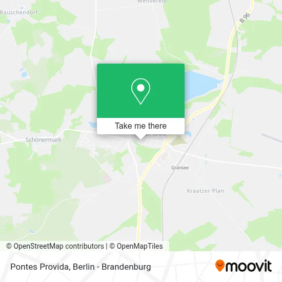 Pontes Provida map