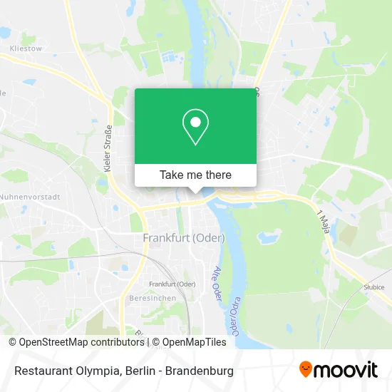 Restaurant Olympia map