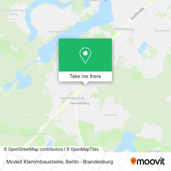 Modell Klemmbausteine map