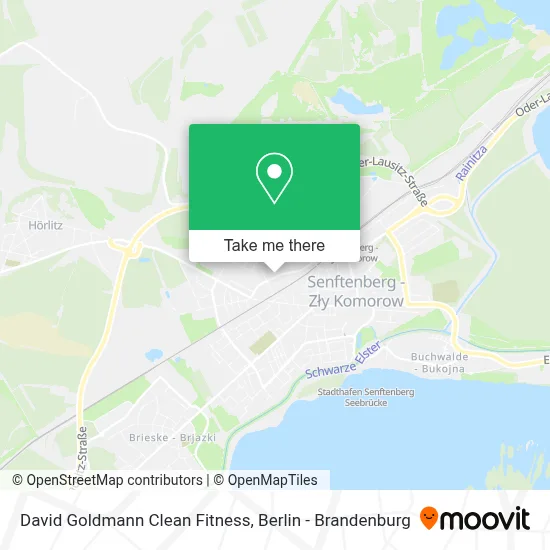 David Goldmann Clean Fitness map
