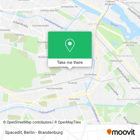 Spacedit map