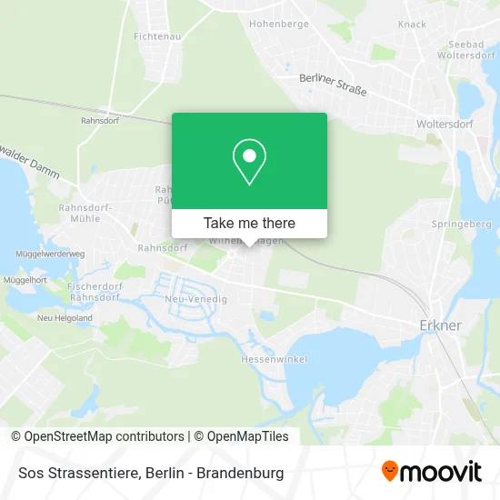 Sos Strassentiere map