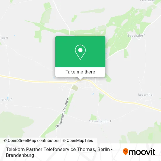 Telekom Partner Telefonservice Thomas map