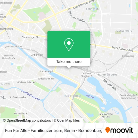 Fun Für Alle - Familienzentrum map