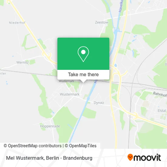 Mel Wustermark map