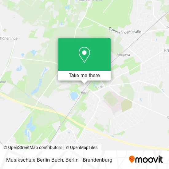 Musikschule Berlin-Buch map