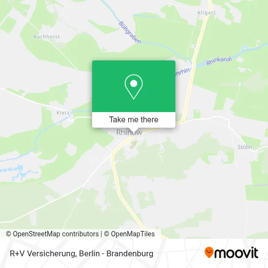R+V Versicherung map
