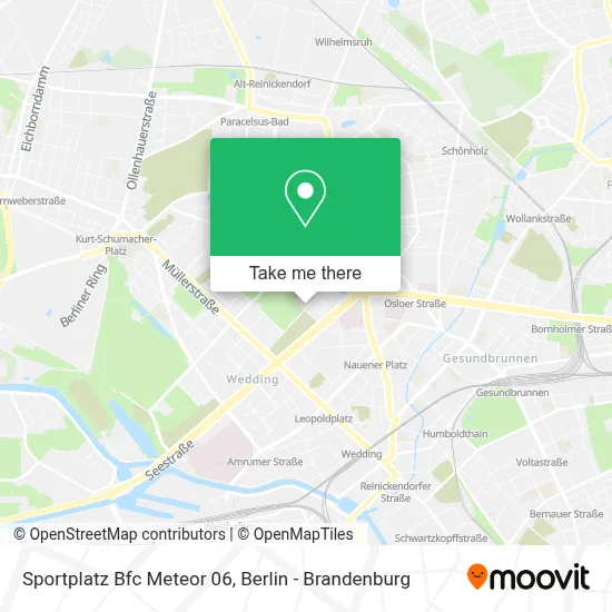 Sportplatz Bfc Meteor 06 map