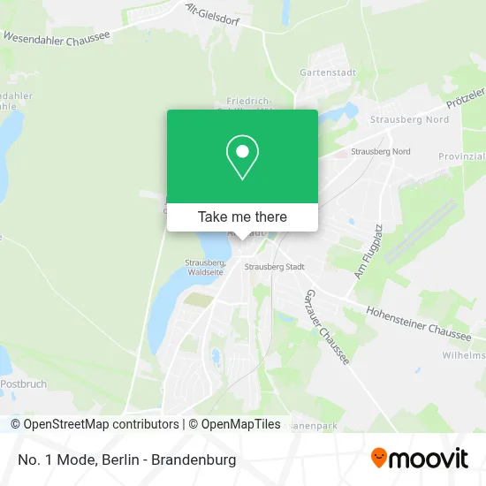 No. 1 Mode map
