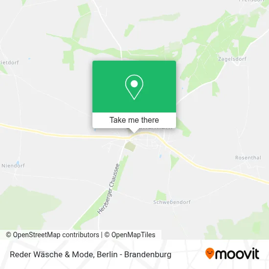 Reder Wäsche & Mode map