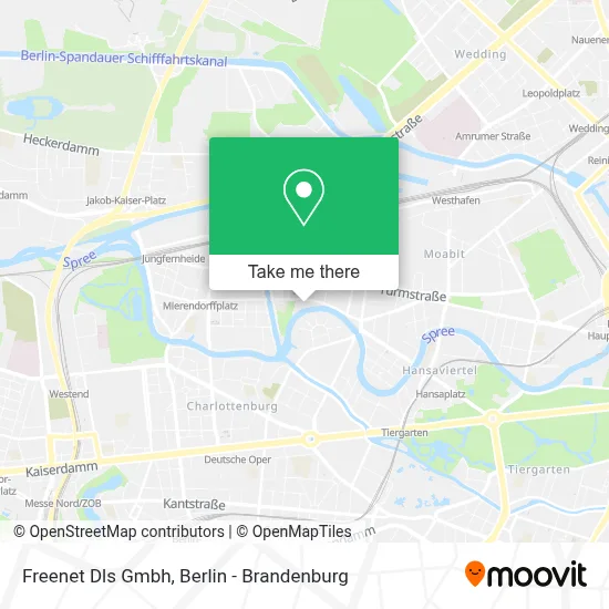 Freenet Dls Gmbh map