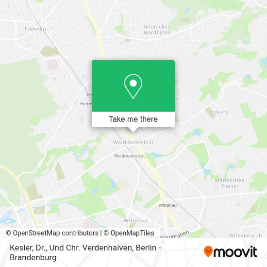Kesler, Dr., Und Chr. Verdenhalven map