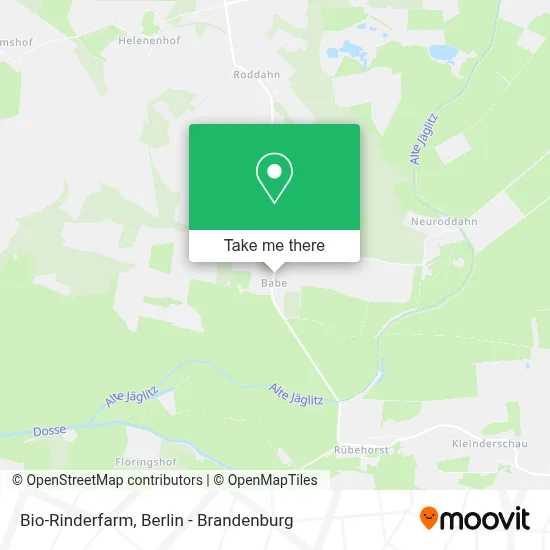 Bio-Rinderfarm map