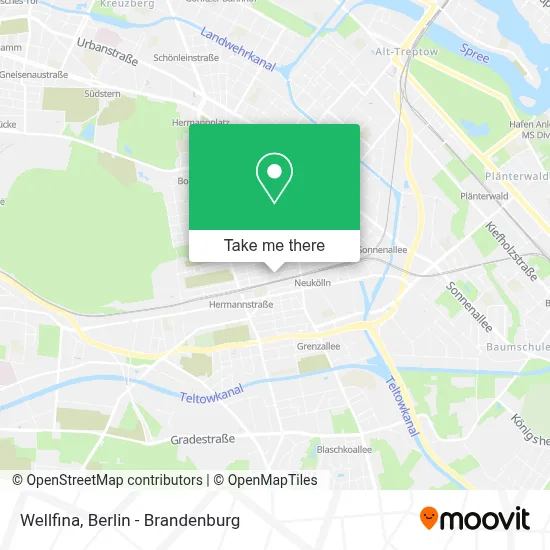 Wellfina map