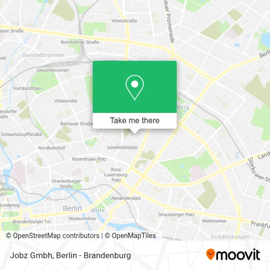 Jobz Gmbh map