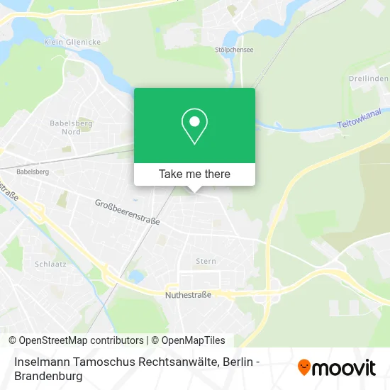 Inselmann Tamoschus Rechtsanwälte map