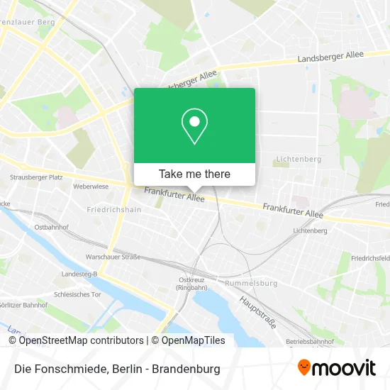 Die Fonschmiede map