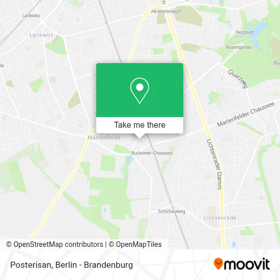 Posterisan map