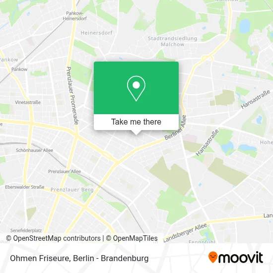 Ohmen Friseure map