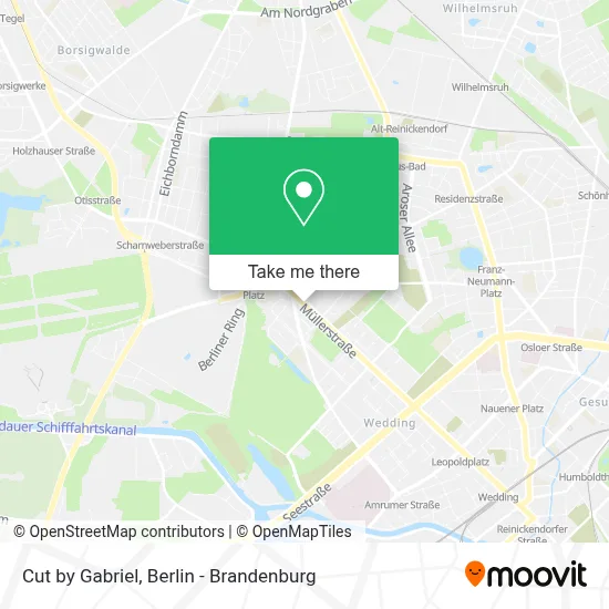 Cut by Gabriel map
