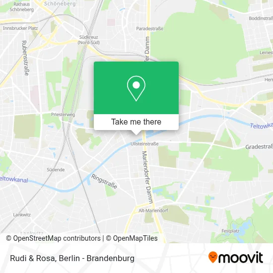 Rudi & Rosa map