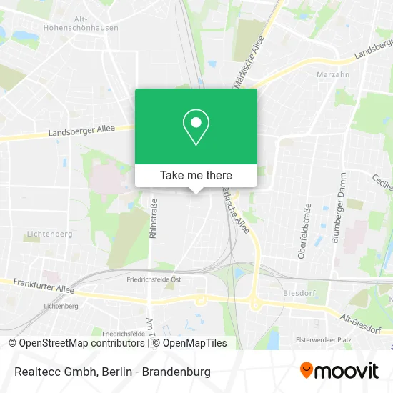 Realtecc Gmbh map