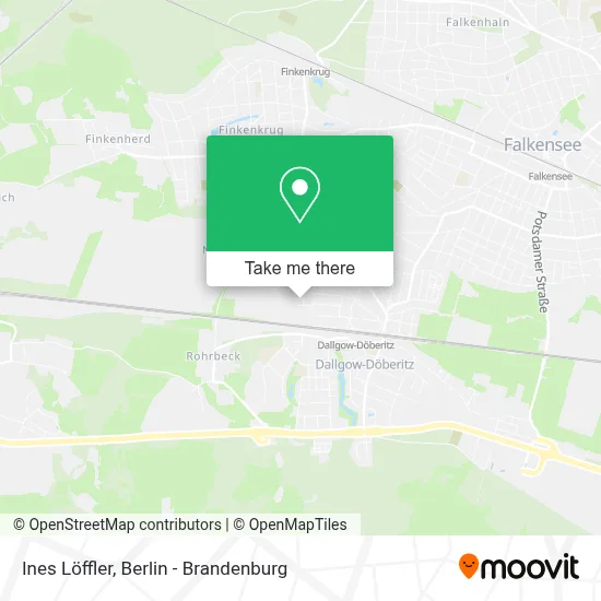 Ines Löffler map