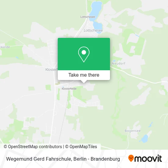 Wegemund Gerd Fahrschule map