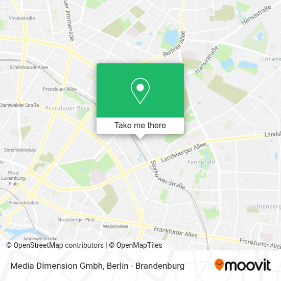 Media Dimension Gmbh map