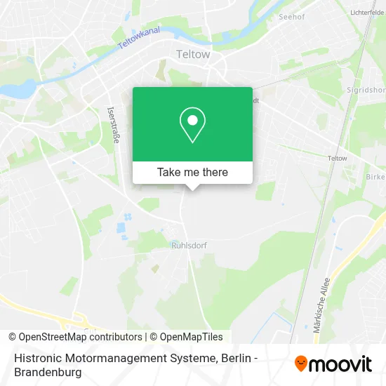 Histronic Motormanagement Systeme map