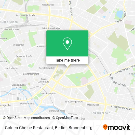 Golden Choice Restaurant map
