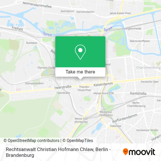 Rechtsanwalt Christian Hofmann Chlaw map
