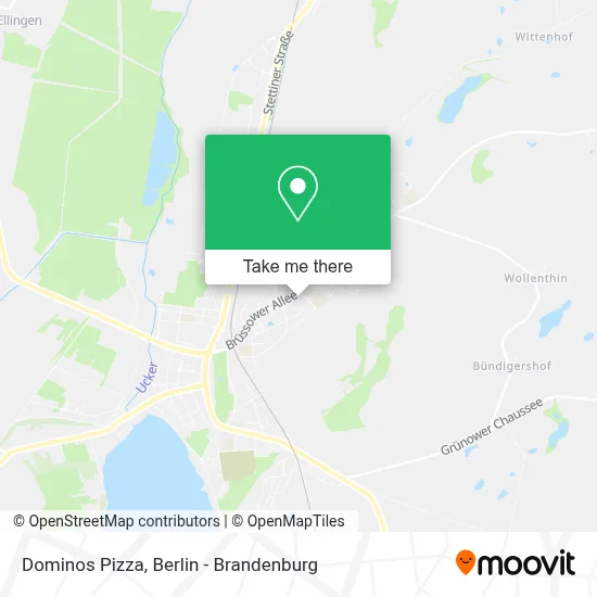 Dominos Pizza map