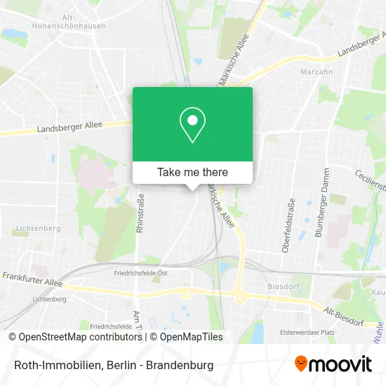 Roth-Immobilien map