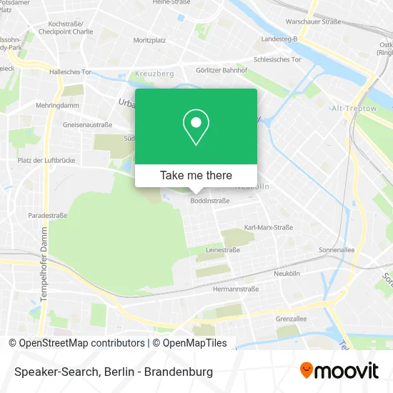 Speaker-Search map