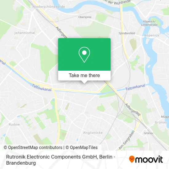 Rutronik Elektronische Bauelemente Gmbh map