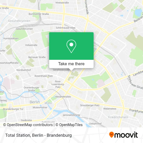 Total Station map
