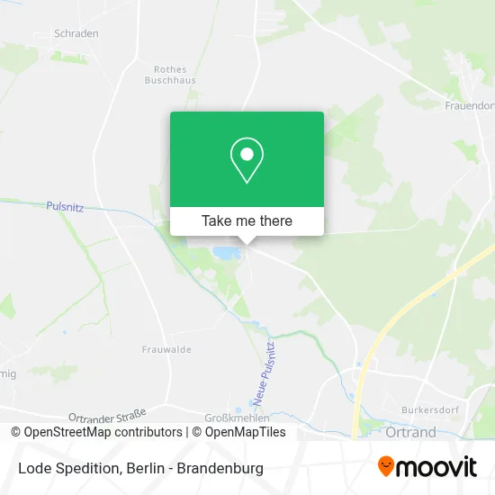 Lode Spedition map