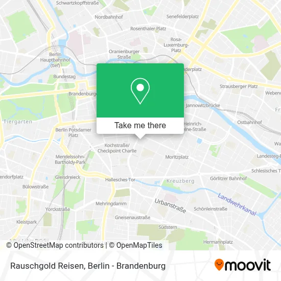 Rauschgold Reisen map
