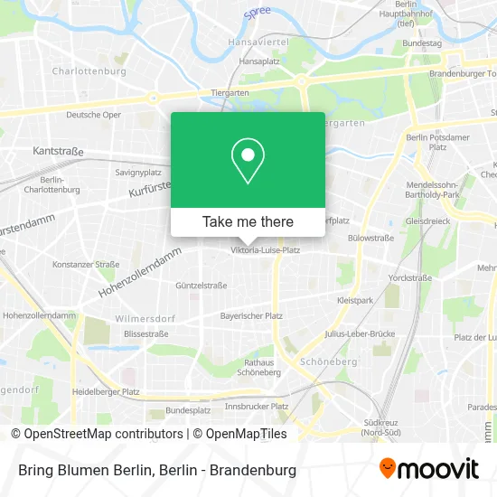 Bring Blumen Berlin map